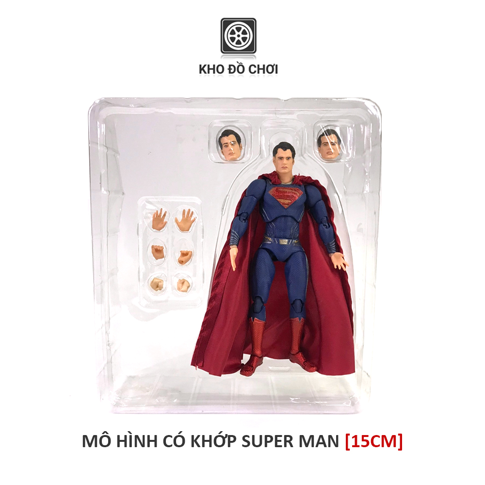 Mô hình có khớp Super Man - Justice League (15cm)