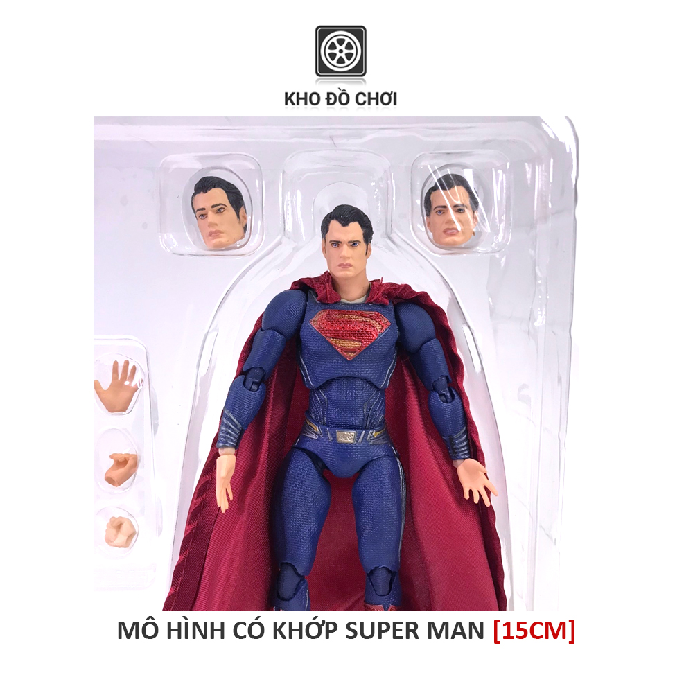 Mô hình có khớp Super Man - Justice League (15cm)