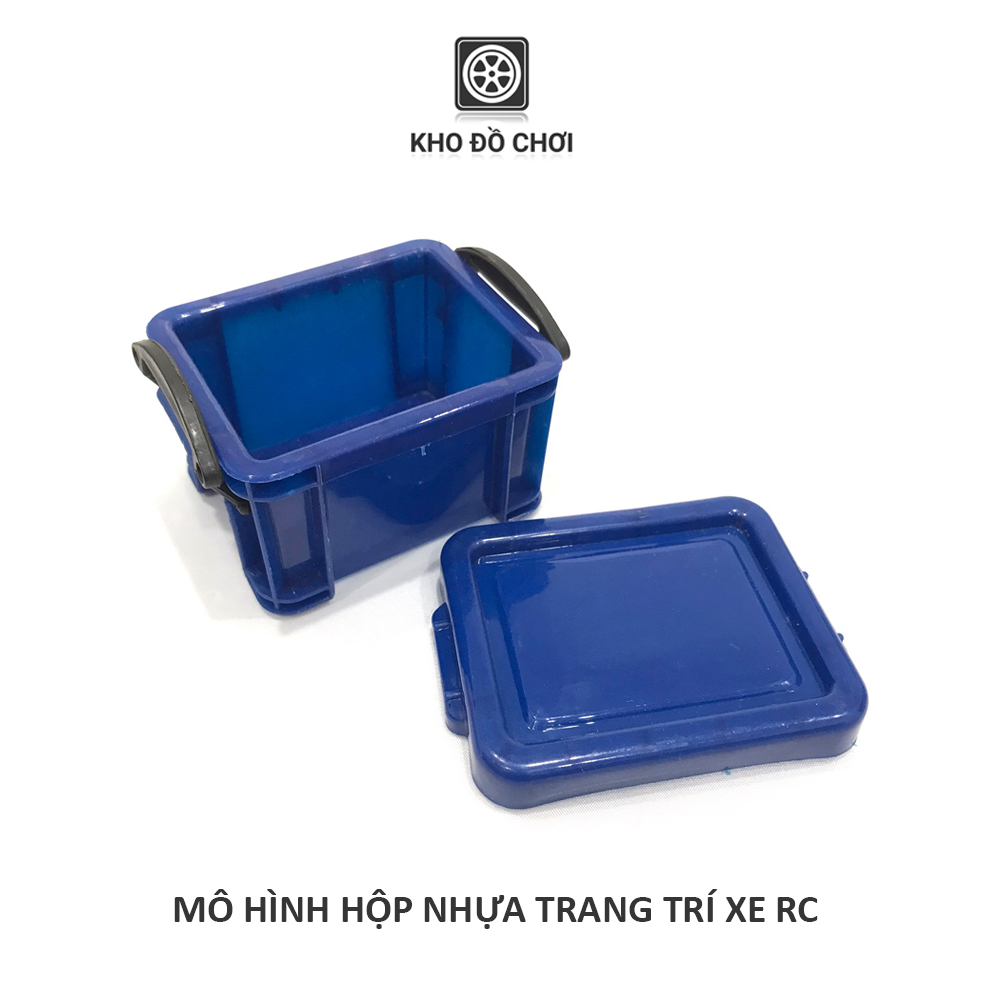 Mô hình hộp nhựa đựng đồ - phụ kiện trang trí xe RC