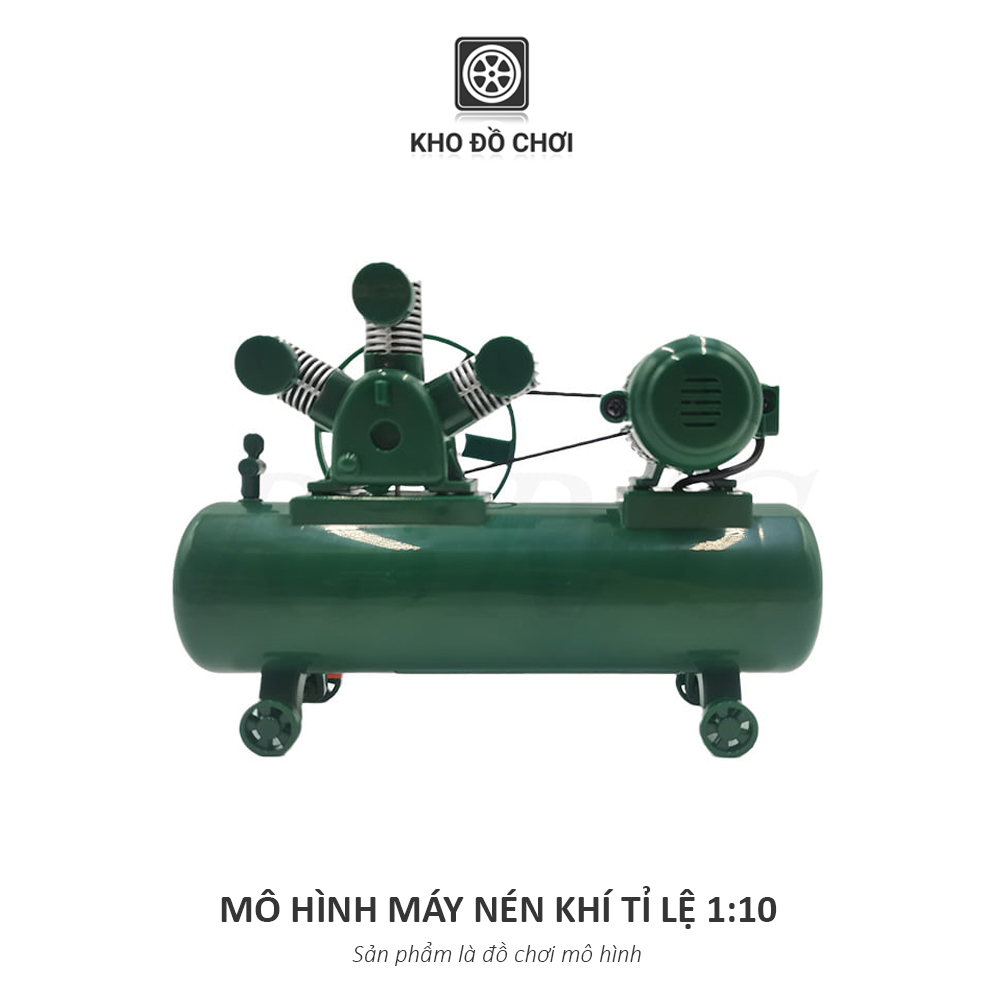 Mô hình máy nén khí có gắn động cơ tỉ lệ 1:10 - phụ kiện trang trí xe RC WPL D12