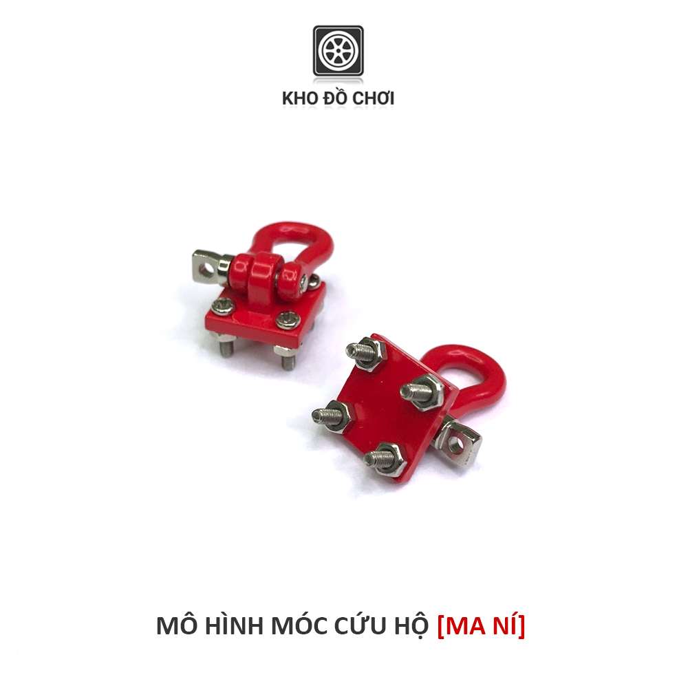 Mô hình móc cứu hộ (Ma ní) - phụ kiện trang trí xe RC