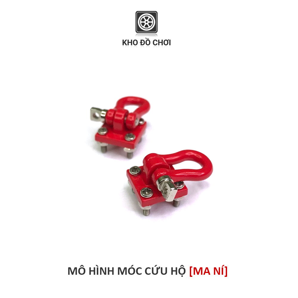 Mô hình móc cứu hộ (Ma ní) - phụ kiện trang trí xe RC