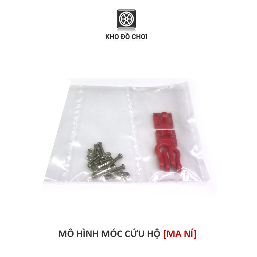 Mô hình móc cứu hộ (Ma ní) - phụ kiện trang trí xe RC