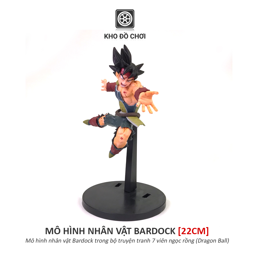 Mô hình nhân vật 2 bố con Son Goku và Bardock - Dragon Ball (22cm)