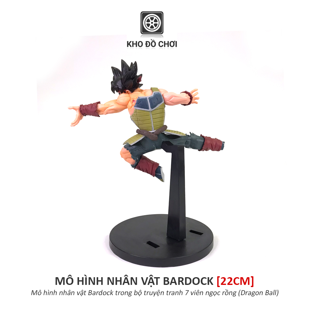 Mô hình nhân vật 2 bố con Son Goku và Bardock - Dragon Ball (22cm)