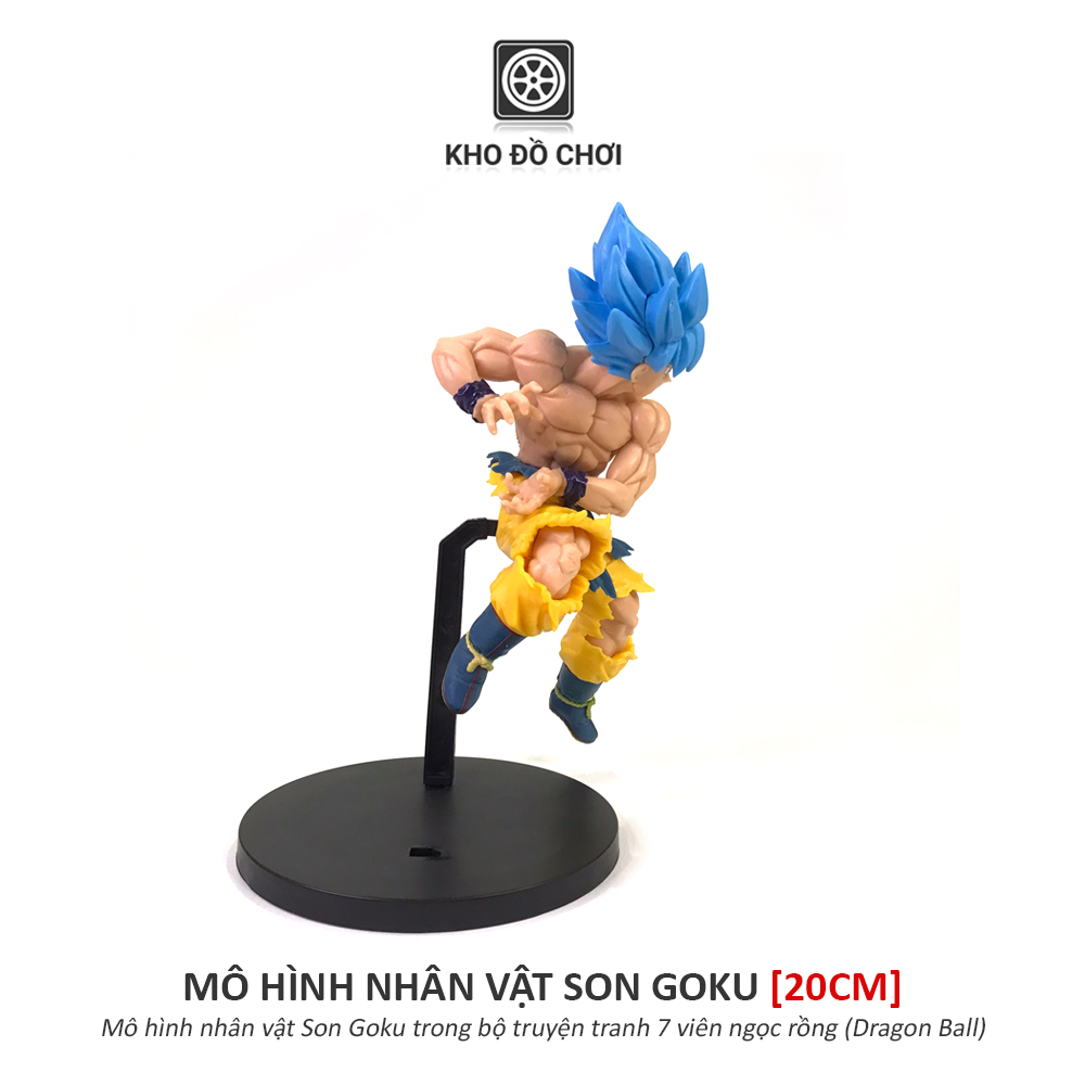 Mô hình nhân vật Son Goku tóc xanh - Dragon Ball (20cm)