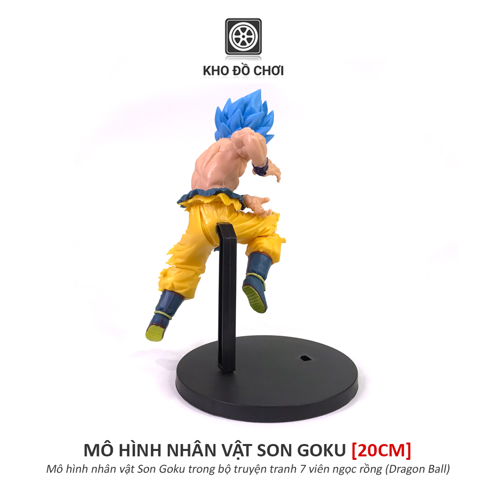 Mô hình nhân vật Son Goku tóc xanh - Dragon Ball (20cm)