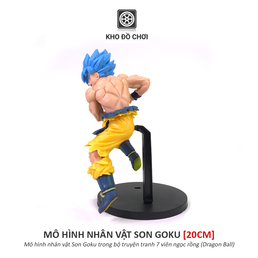 Mô hình nhân vật Son Goku tóc xanh - Dragon Ball (20cm)