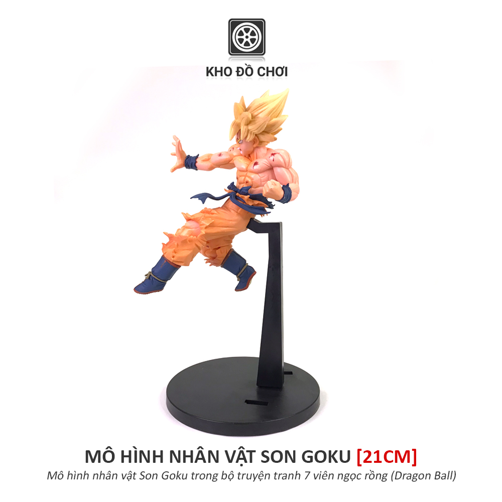 Mô hình nhân vật Son Goku tóc vàng - Dragon Ball (22cm)