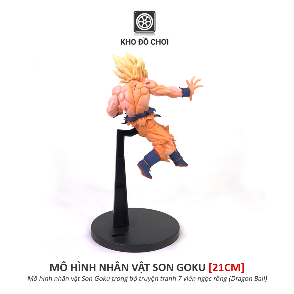 Mô hình nhân vật Son Goku tóc vàng - Dragon Ball (22cm)