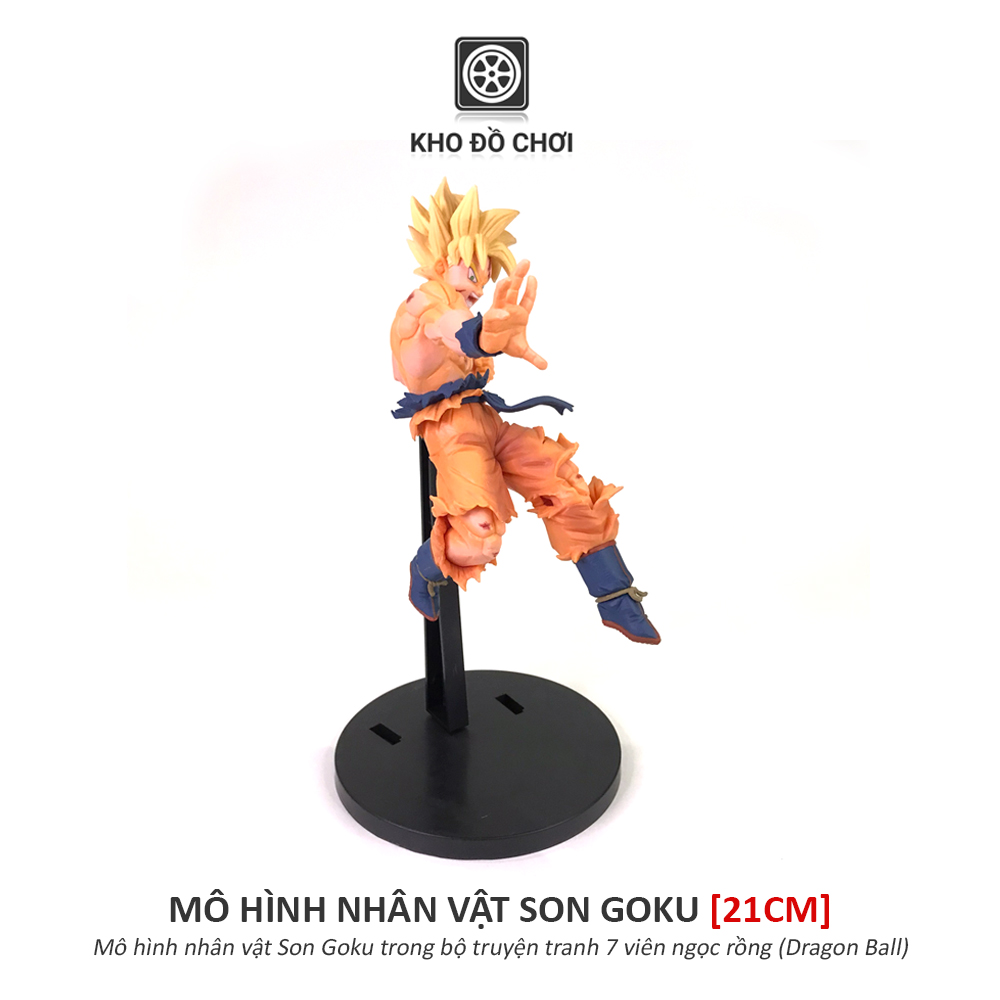 Mô hình nhân vật Son Goku tóc vàng - Dragon Ball (22cm)