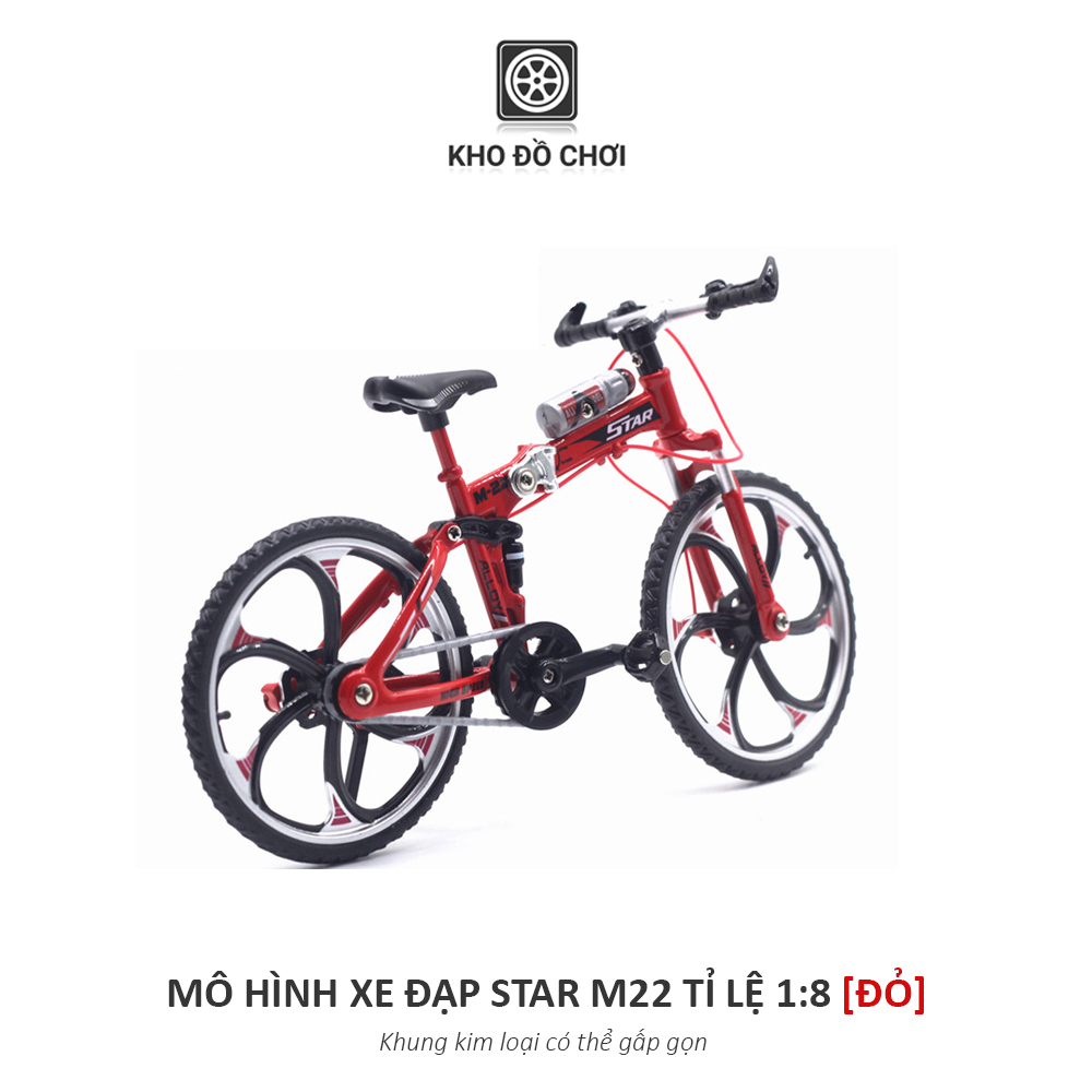 Mô hình xe đạp thể thao STAR M22 tỉ lệ 1:8 khung gấp gọn