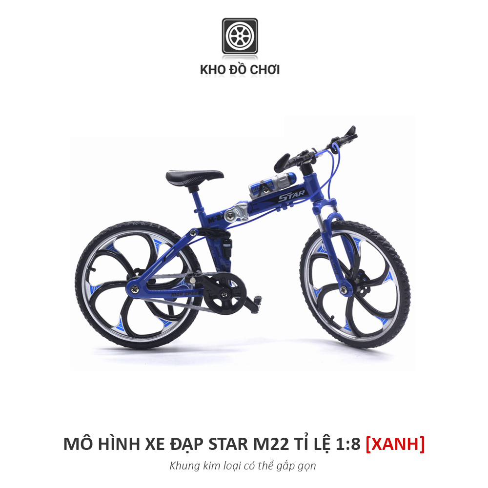 Mô hình xe đạp thể thao STAR M22 tỉ lệ 1:8 khung gấp gọn