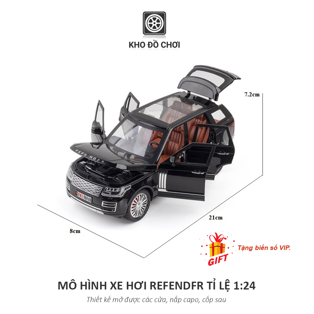 Mô hình xe hơi REFE NDFR 1:24 [TẶNG BIỂN VIP]