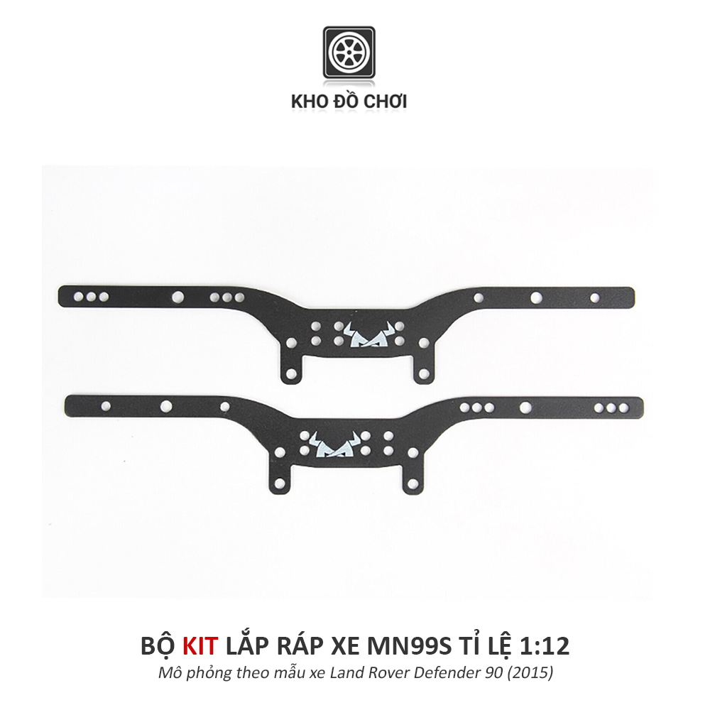 KIT lắp ráp xe MN99s - Land Rover Defender 90 4x4 tỉ lệ 1:12 [TẶNG BIỂN + STICKER]