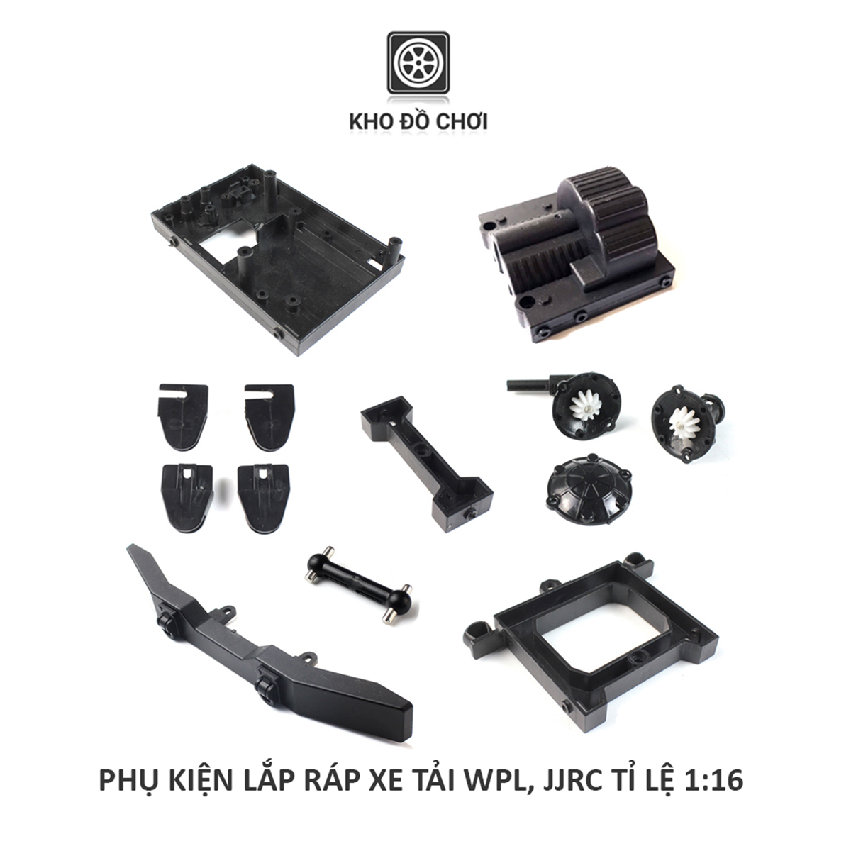 Phụ kiện lắp ráp xe tải WPL, JJRC tỉ lệ 1:16