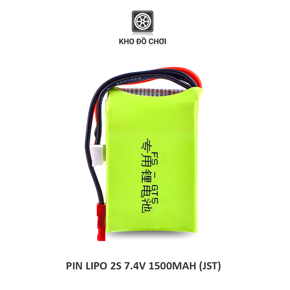 Pin Lipo 2s 1300mAH, 1500mAh 7.4V (Dùng cho tay điều khiển)