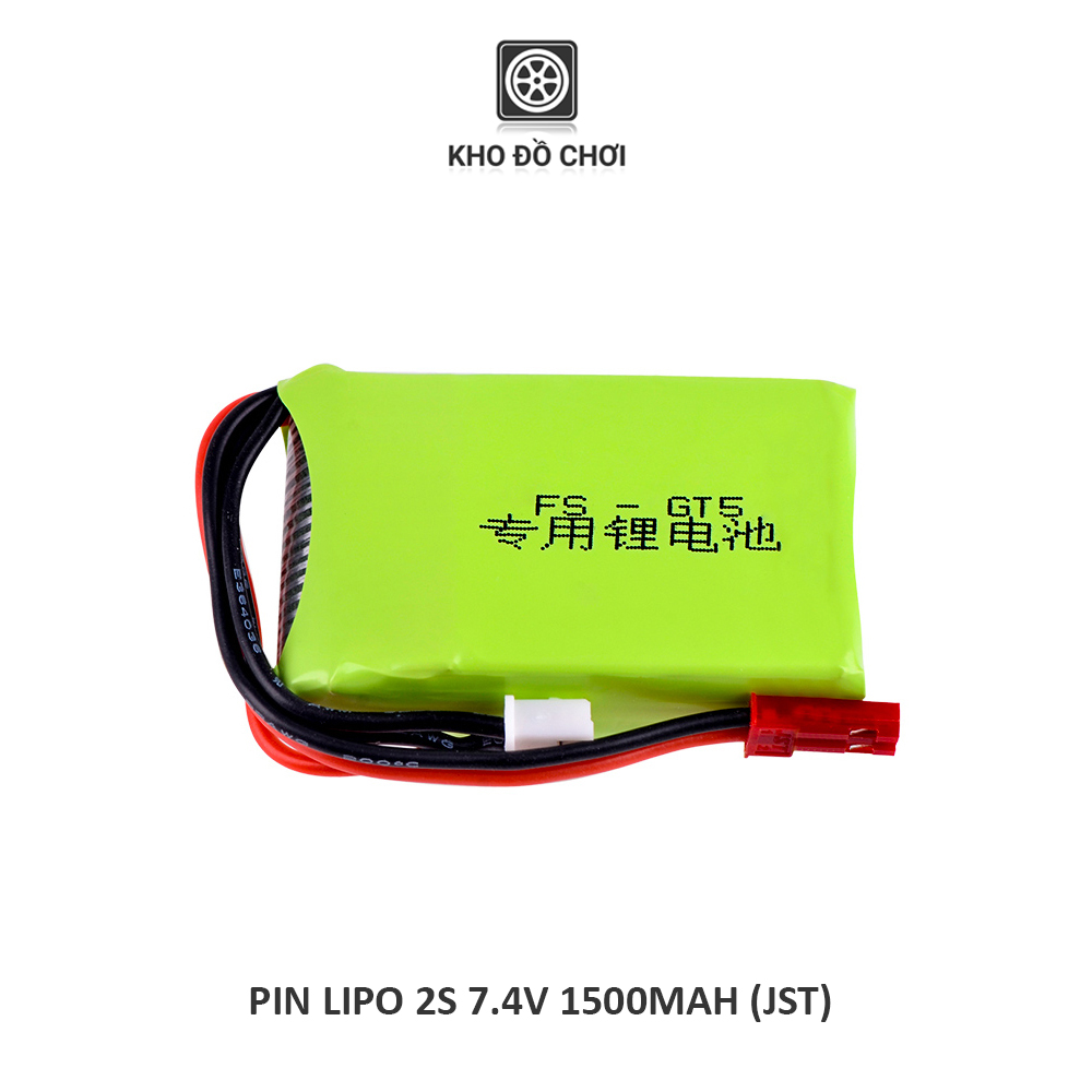 Pin Lipo 2s 1300mAH, 1500mAh 7.4V (Dùng cho tay điều khiển)