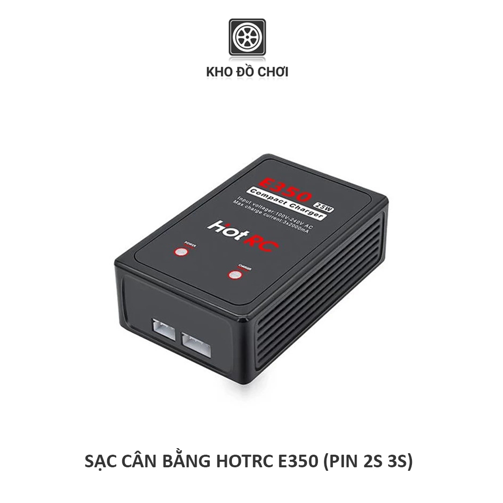 Sạc cân bằng HotRC E350 25W - sạc pin lipo 2s 3s