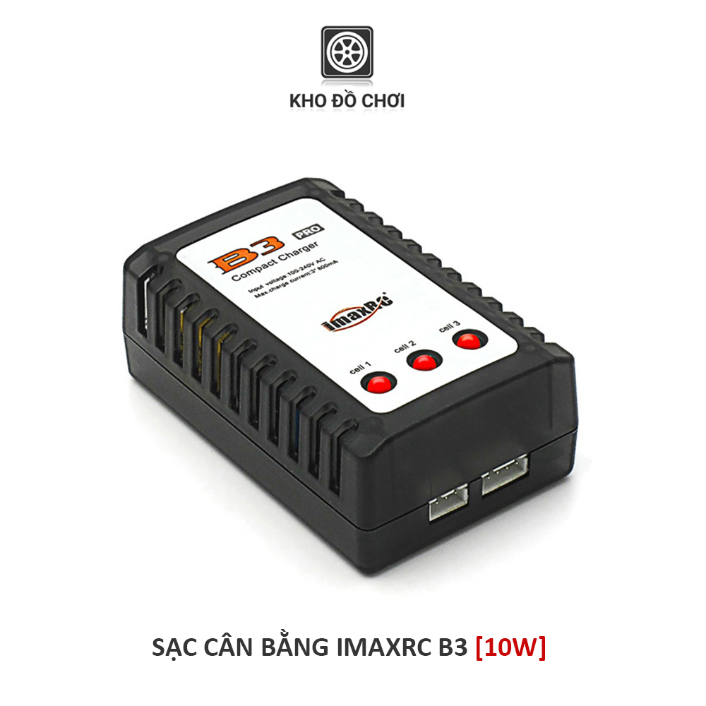 Sạc cân bằng imaxRC B3 10W Pin Li-Po 2s 3s