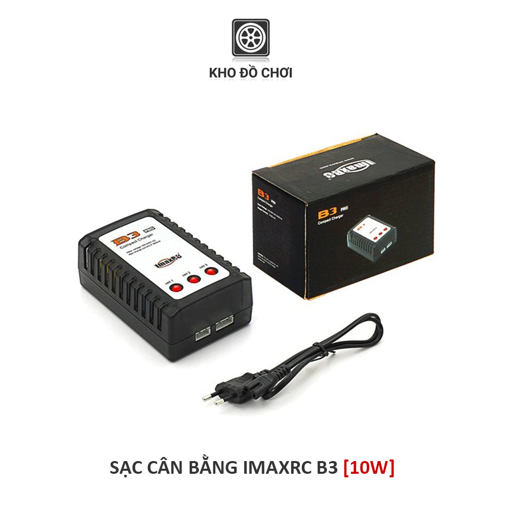 Sạc cân bằng imaxRC B3 10W Pin Li-Po 2s 3s