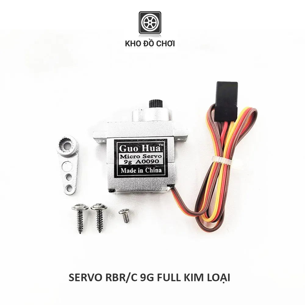 Servo RBR/C 9G - Full kim loại (6Kg)