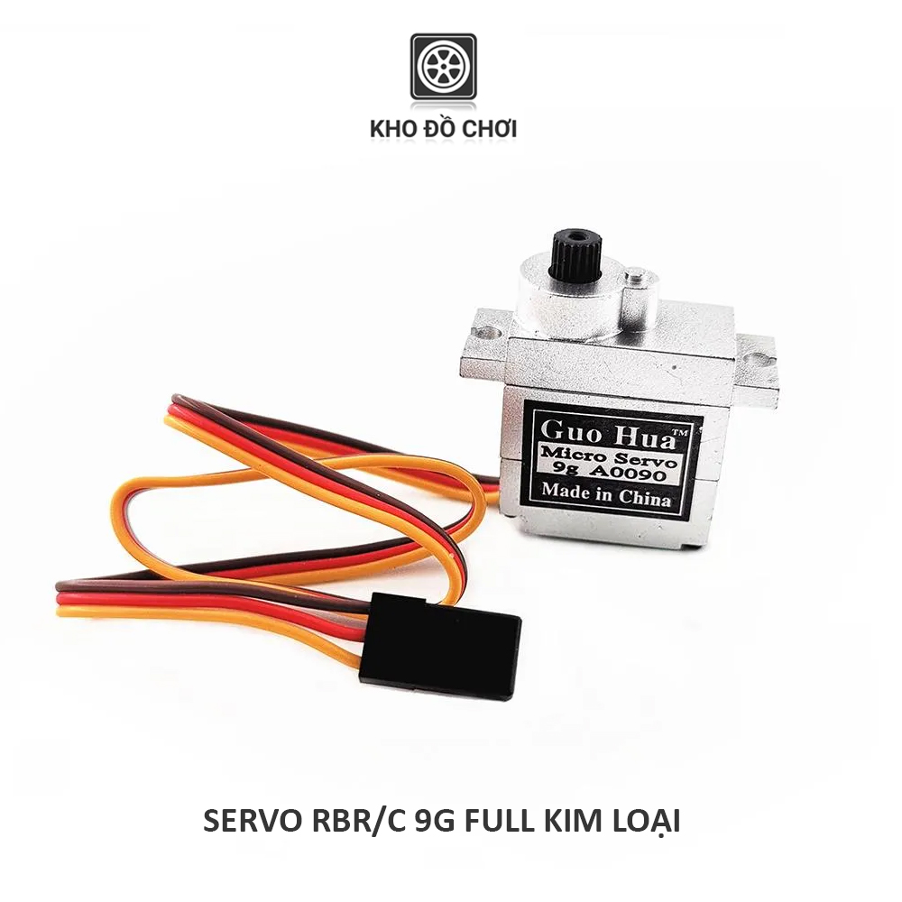 Servo RBR/C 9G - Full kim loại (6Kg)