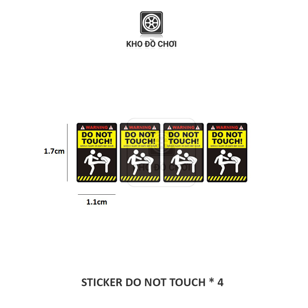 Tem sticker dán xe mô hình điều khiển tỉ lệ 1:16, 1:14, 1:12, 1:10