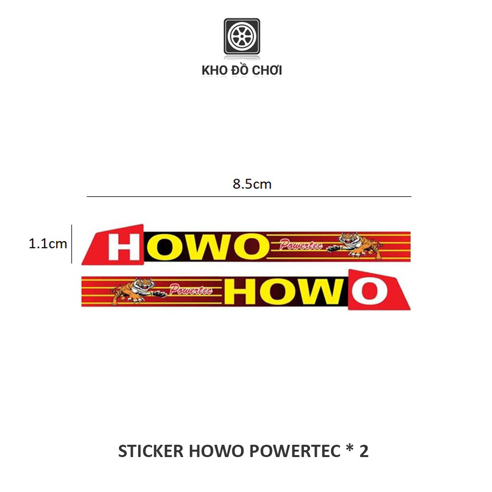 Tem sticker dán xe mô hình điều khiển tỉ lệ 1:16, 1:14, 1:12, 1:10