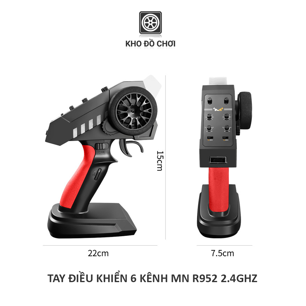 Tay điều khiển 6 kênh MN R952 2.4Ghz