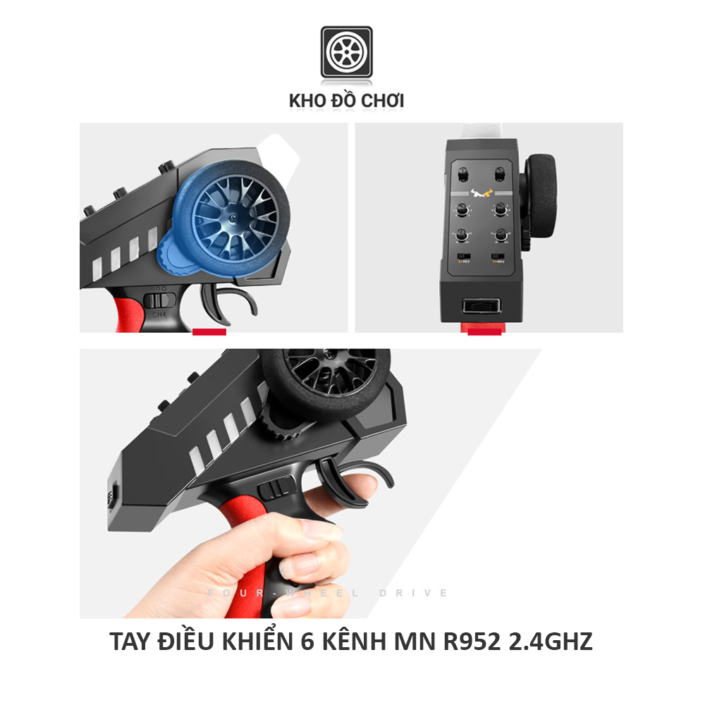 Tay điều khiển 6 kênh MN R952 2.4Ghz