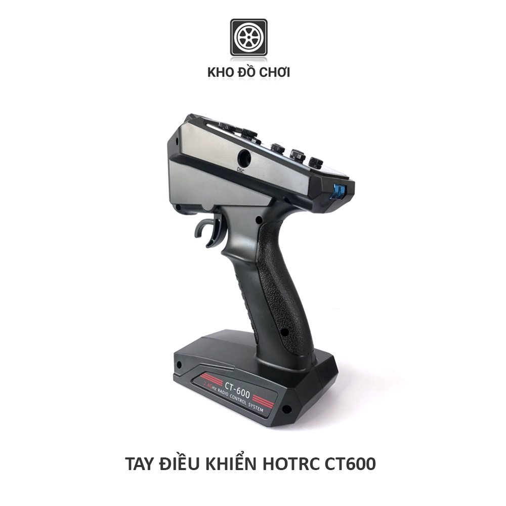 Tay điều khiển HotRC CT400, CT600 2.4Ghz | 4-6 Kênh