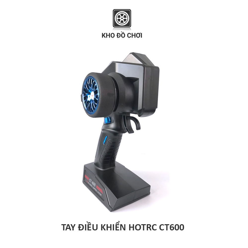 Tay điều khiển HotRC CT600 2.4Ghz | 6 Kênh (Nhớ được nhiều Rx)