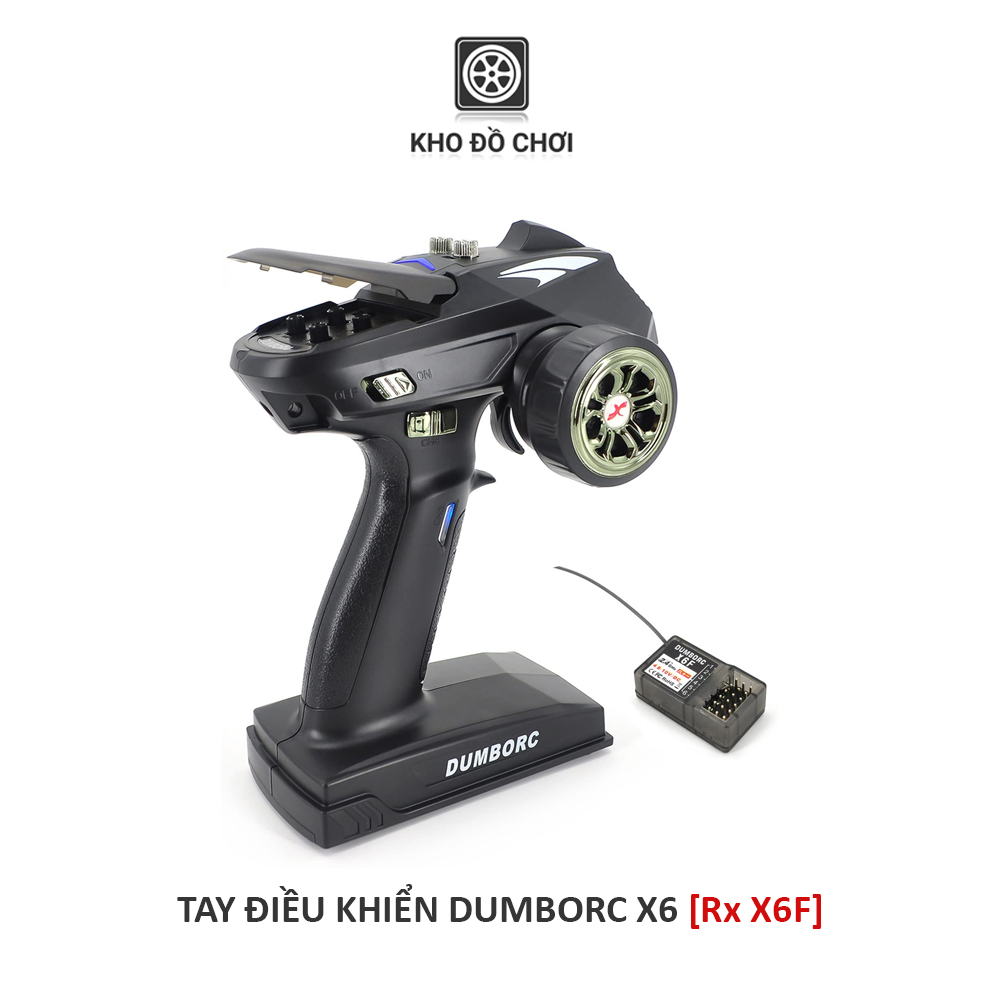Tay điều khiển DumboRC X6 2.4Ghz 6 Chanel (6 kênh)
