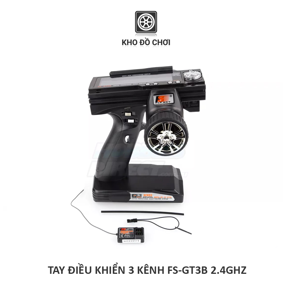 Tay điều khiển FS-GT3B 2.4Ghz 3 Channel (3 kênh)