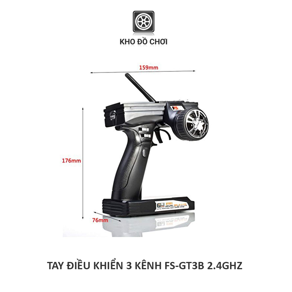 Tay điều khiển FS-GT3B 2.4Ghz 3 Channel (3 kênh)