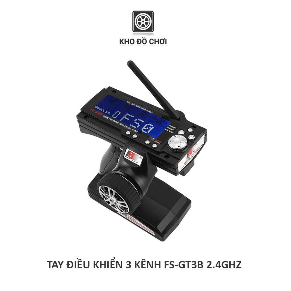 Tay điều khiển FS-GT3B 2.4Ghz 3 Channel (3 kênh)