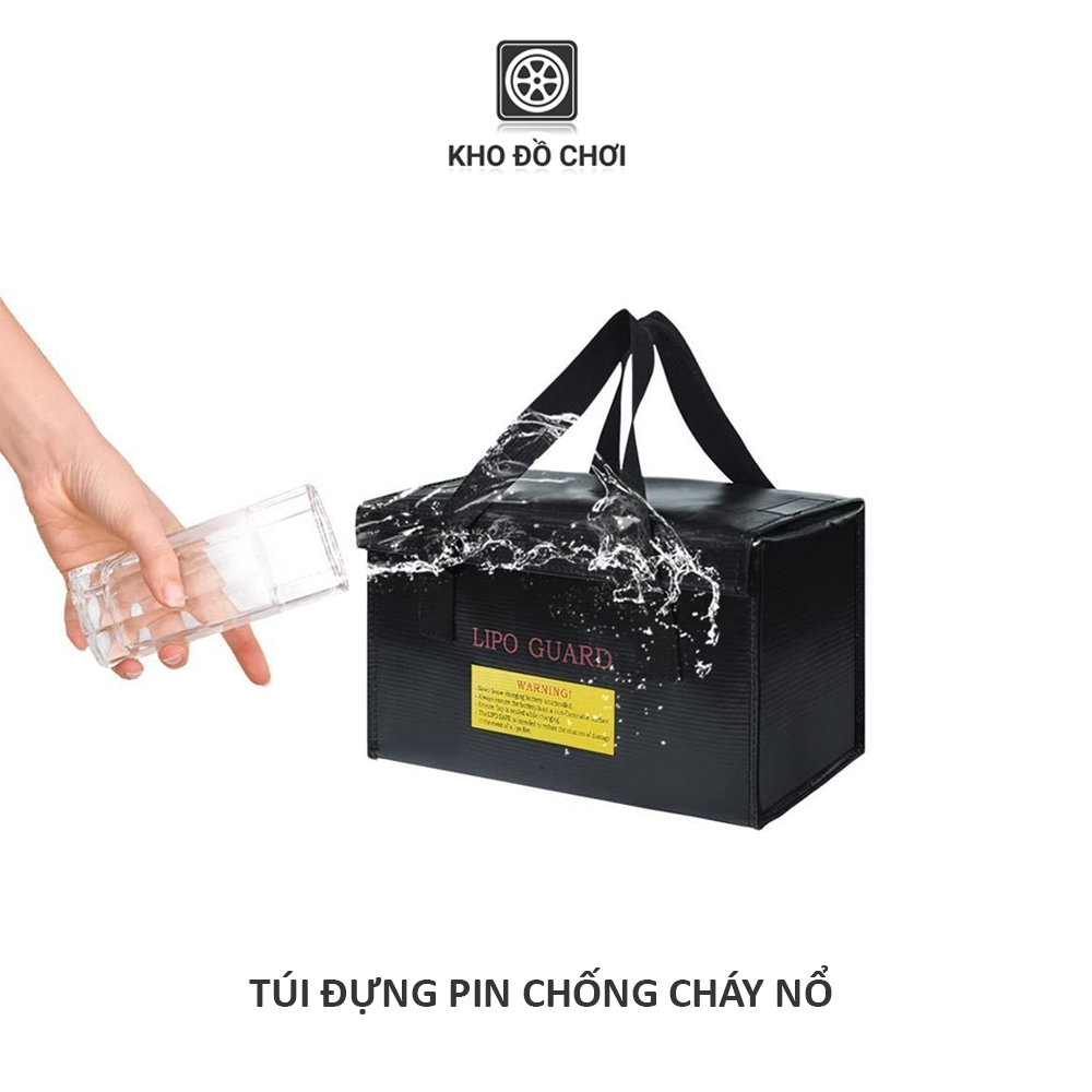 Túi đựng pin Lipo an toàn chống cháy nổ - Kích thước 260*130*150mm