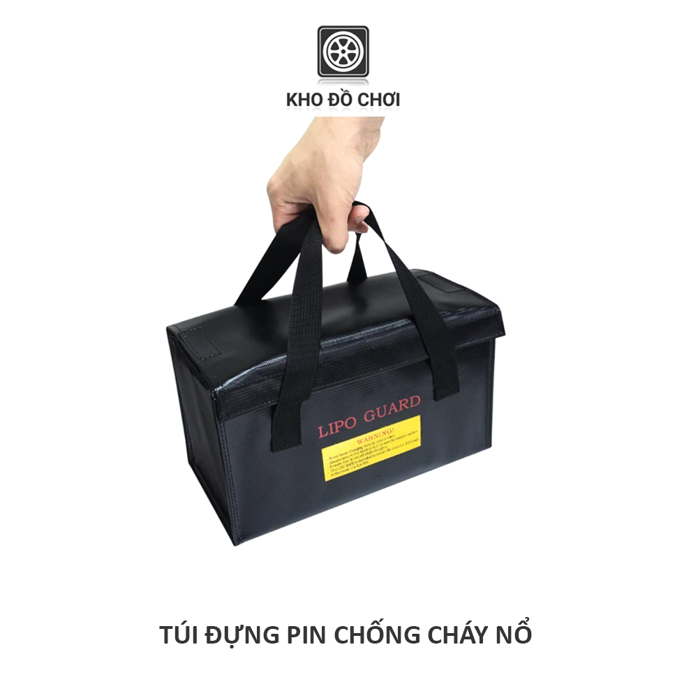 Túi đựng pin Lipo an toàn chống cháy nổ - Kích thước 260*130*150mm