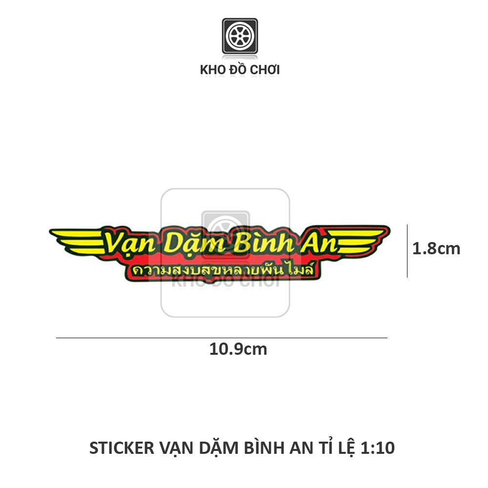 Tem sticker dán xe mô hình điều khiển tỉ lệ 1:16, 1:14, 1:12, 1:10