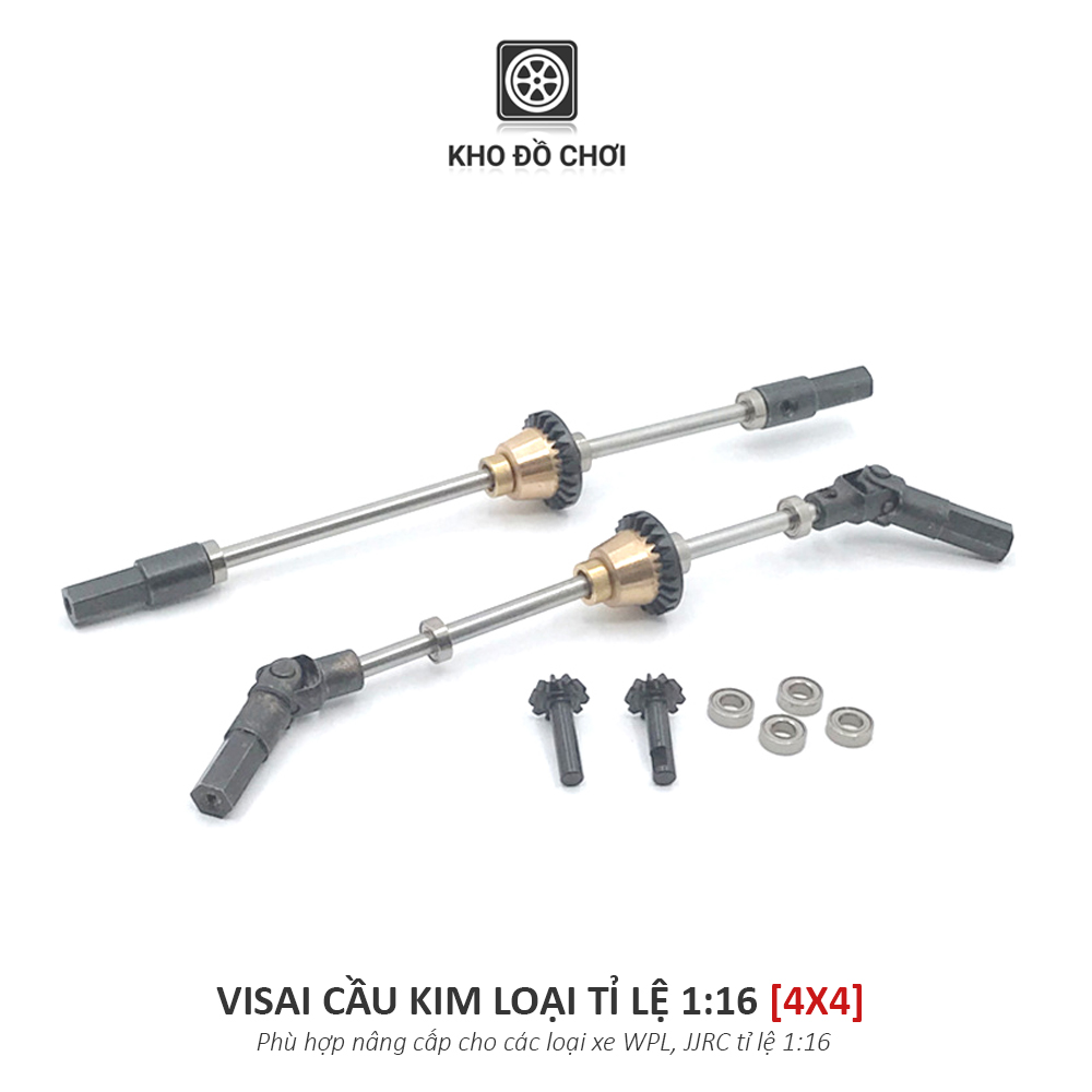 Visai cầu kim loại lắp cho các loại xe WPL tỉ lệ 1:16