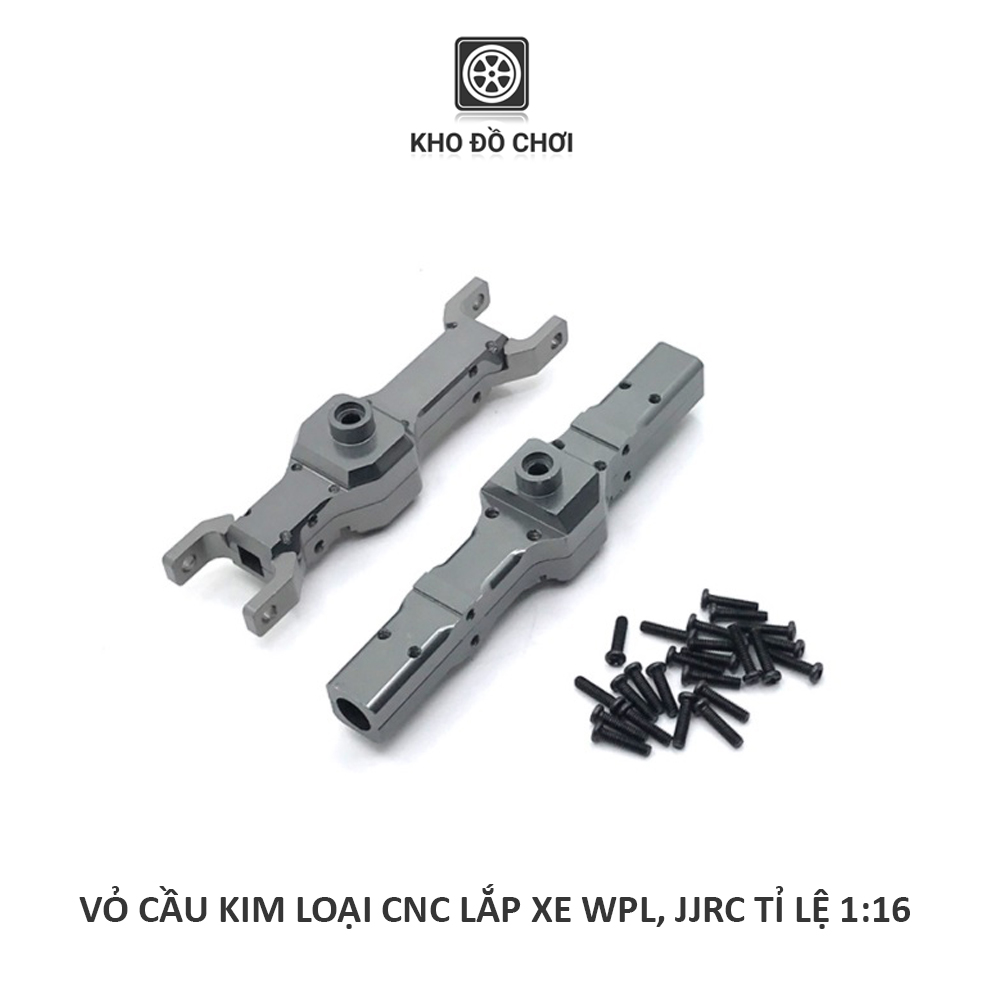 Vỏ cầu kim loại CNC lắp cho xe WPL, JJRC tỉ lệ 1:16