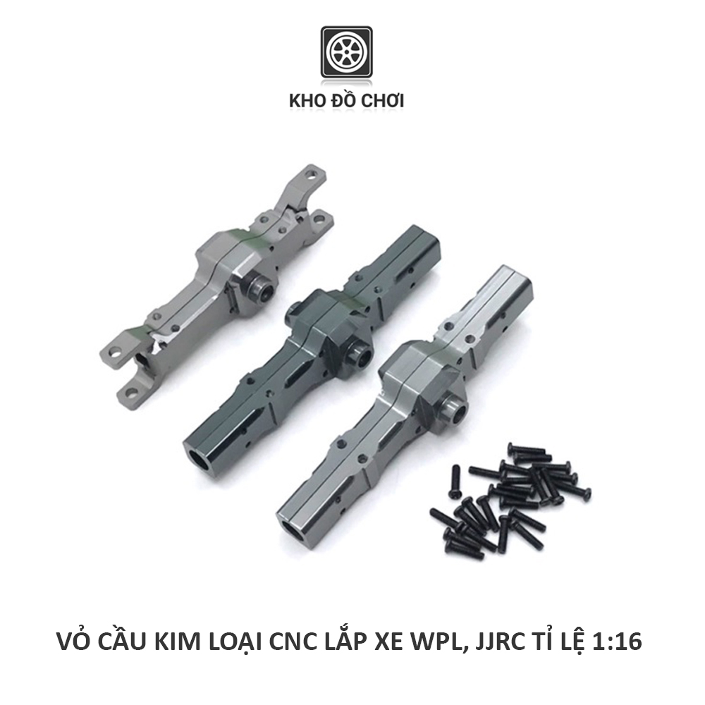 Vỏ cầu kim loại CNC lắp cho xe WPL, JJRC tỉ lệ 1:16