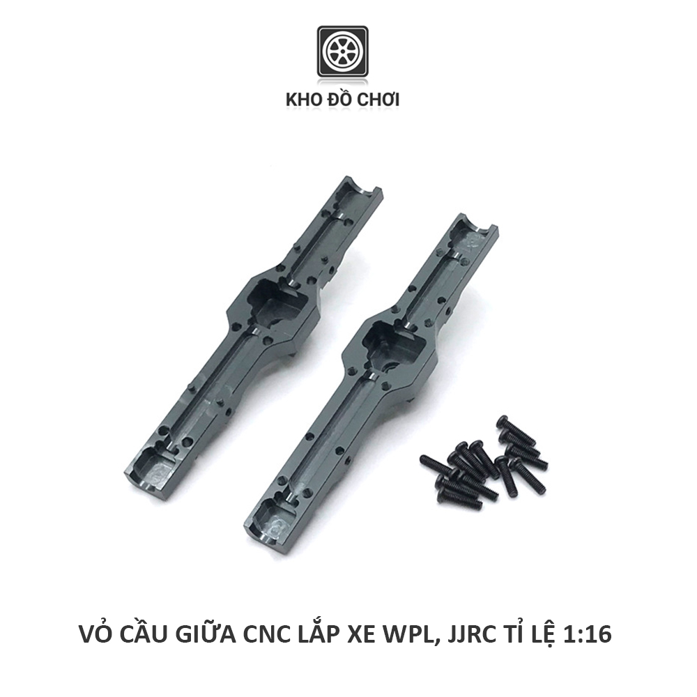 Vỏ cầu kim loại CNC lắp cho xe WPL, JJRC tỉ lệ 1:16