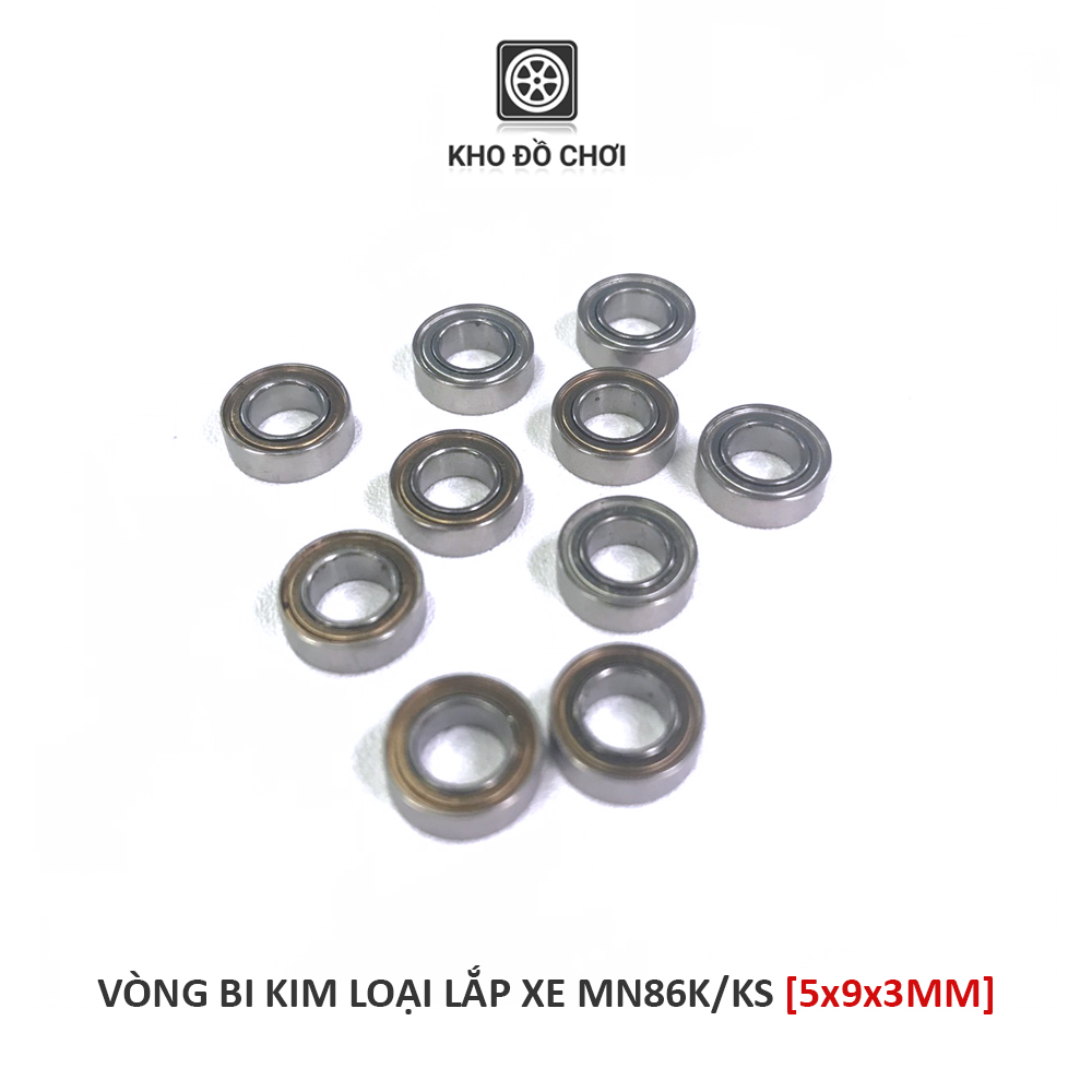 Vòng bi kim loại M136 lắp xe MN86K, MN86KS (5x9x3mm)