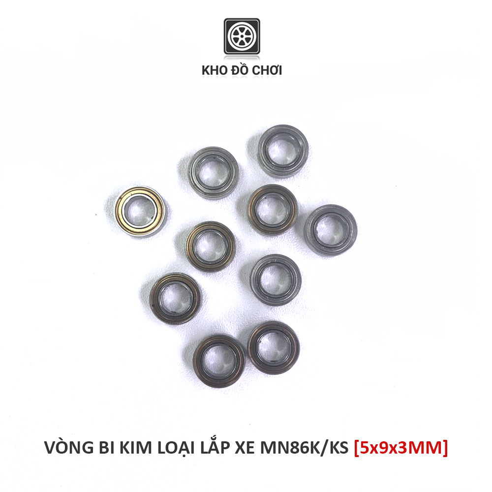Vòng bi kim loại M136 lắp xe MN86K, MN86KS (5x9x3mm)