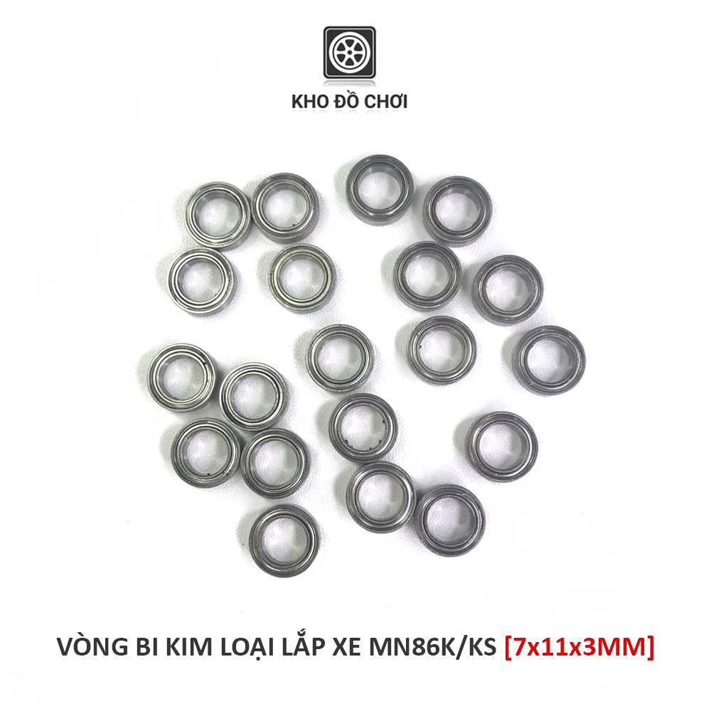 Vòng bi kim loại M137 lắp xe MN86K, MN86KS (7x11x3mm)