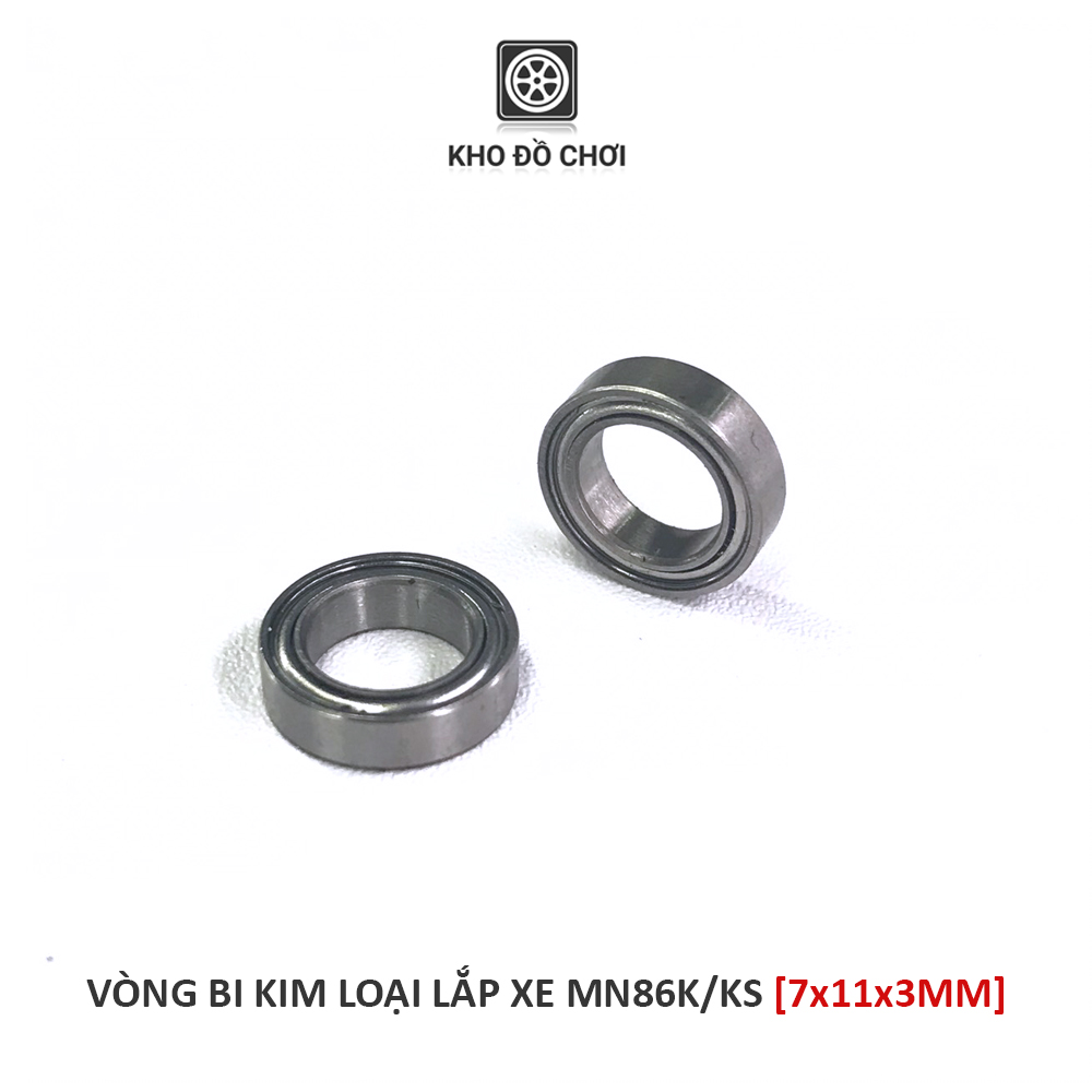 Vòng bi kim loại M137 lắp xe MN86K, MN86KS (7x11x3mm)