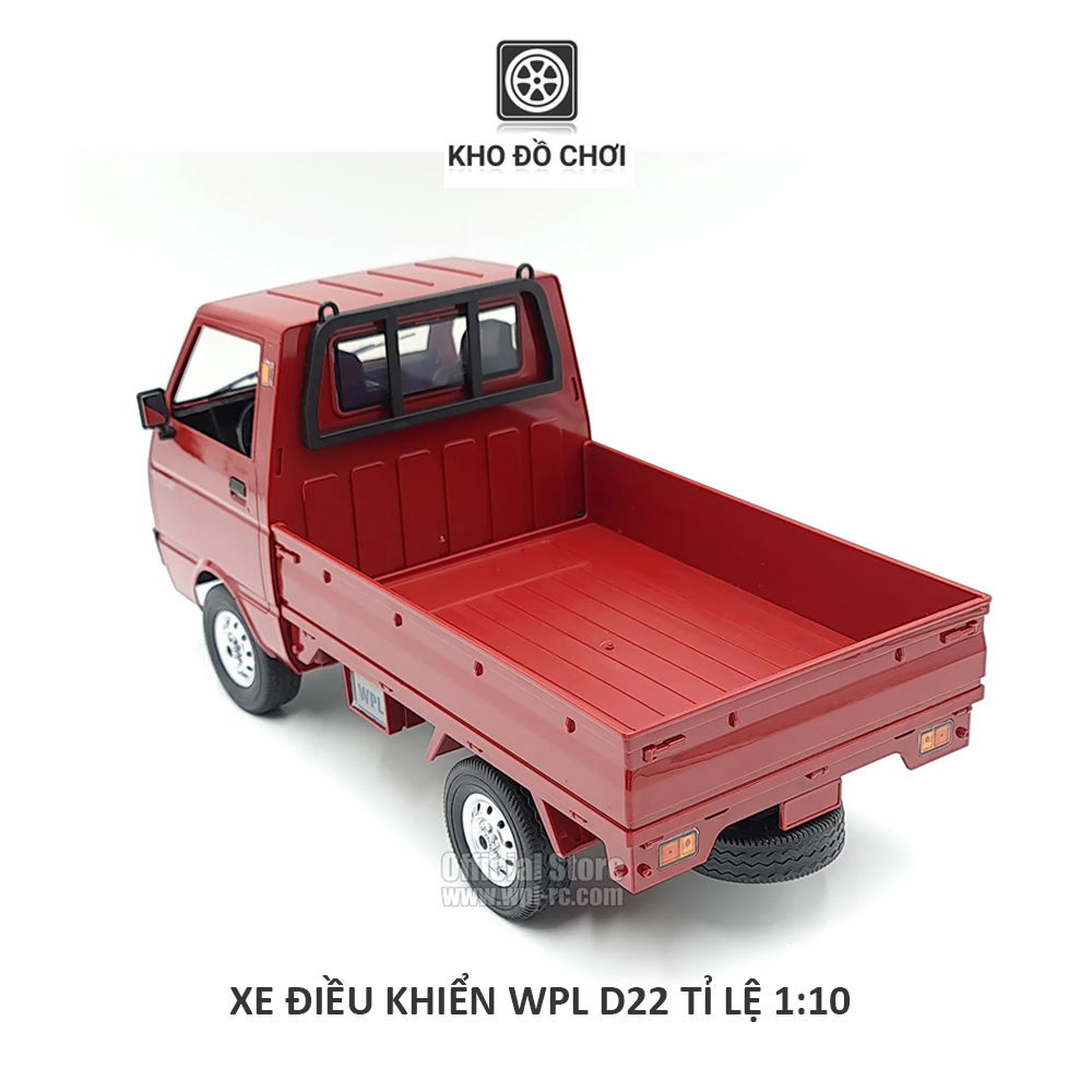 Ô tô điều khiển WPL D22 RC Van Tianjin Dafa 4x2 1:10 - RTR [TẶNG BIỂN + TEM CHỮ]