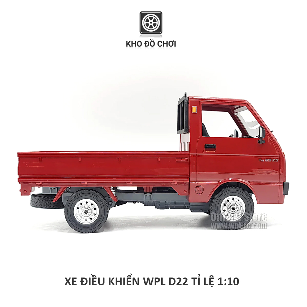 Ô tô điều khiển WPL D22 RC Van Tianjin Dafa 4x2 1:10 - RTR [TẶNG BIỂN + TEM CHỮ]